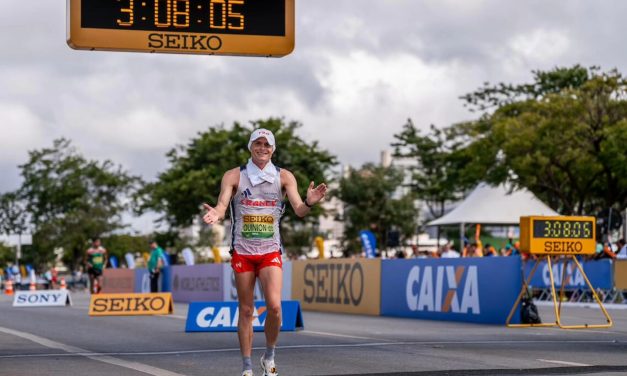 Aurélien Quinion — 6e mondial sur marathon marche à Brasília