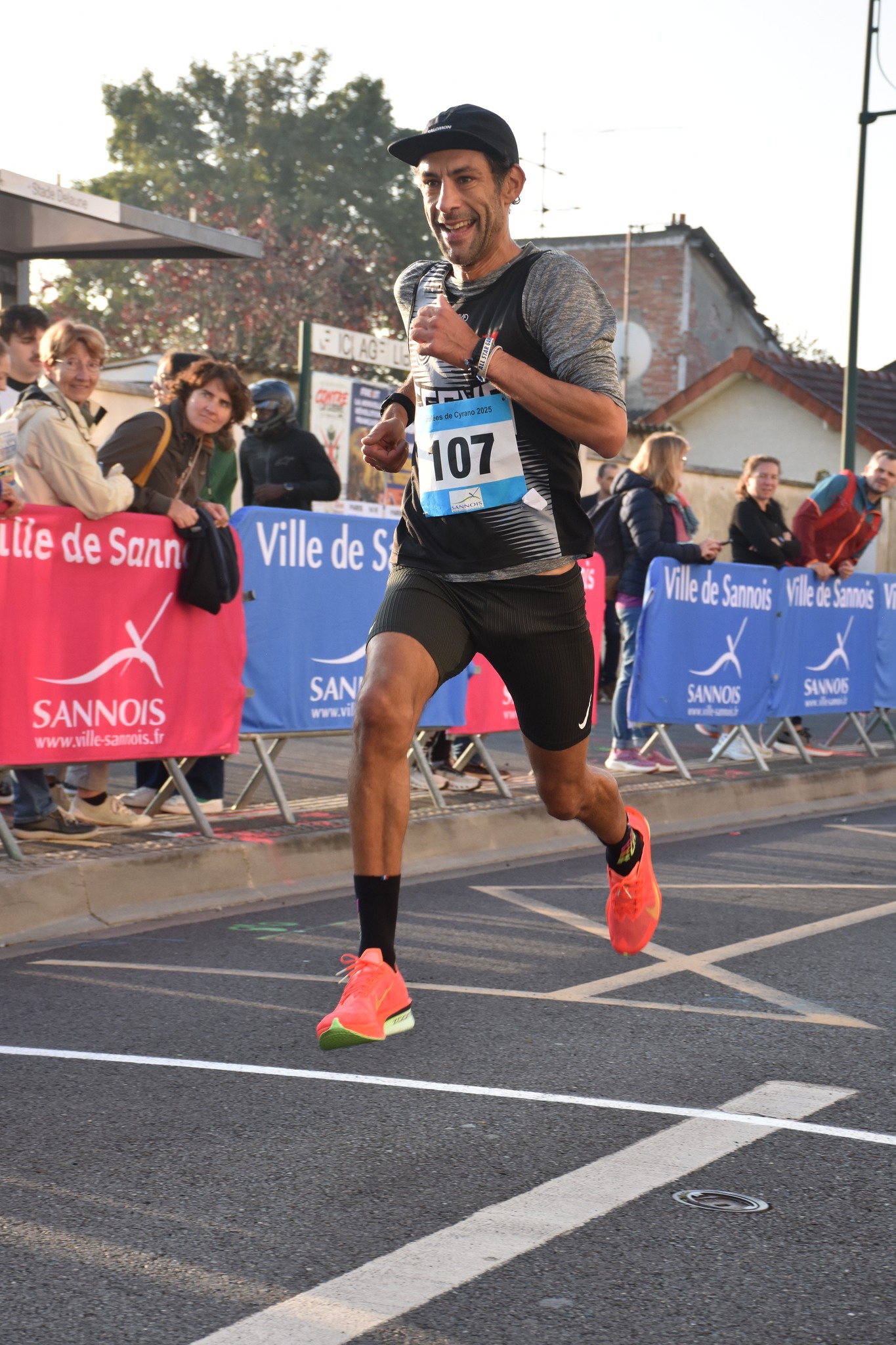 Athlète EFCVO en action — Foulées de Cyrano 2025 Sannois